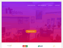 Tablet Screenshot of italents.pl